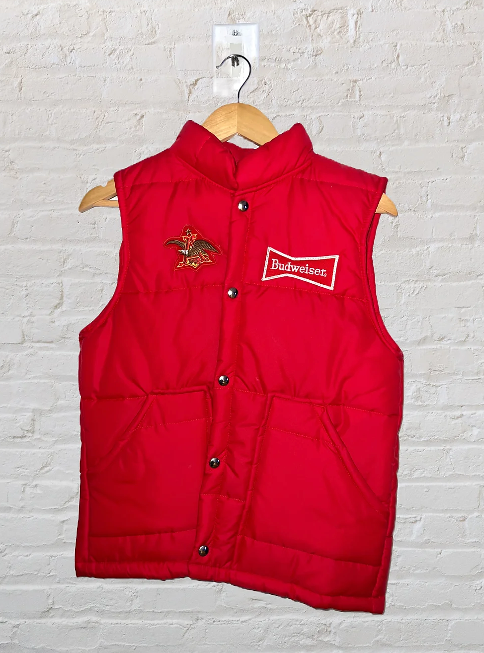 Vintage Budweiser Vest Small