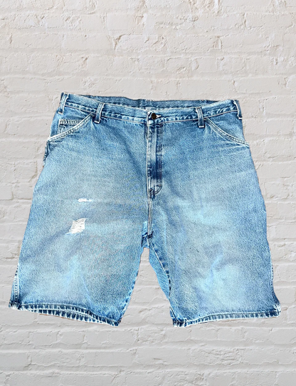Vintage Denim Carpenter Shorts Size 40