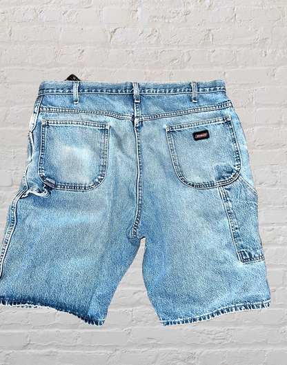 Vintage Denim Carpenter Shorts Size 40